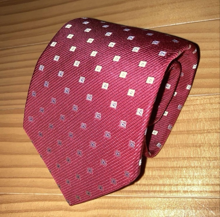 超美品　ヒューゴボス　ワイン総柄　色シェイプキレイ_画像2