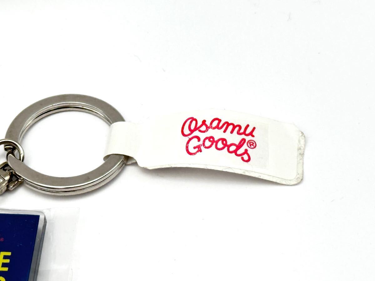 7-2 не использовался неиспользуемый товар o Sam товары osamu goods брелок для ключа акрил кольцо для ключей. ..... сделано в Японии Vintage retro 