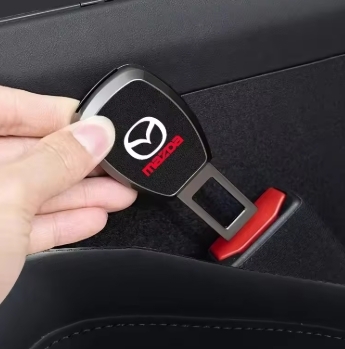 2個set 送料無料　MAZDA マツダ　シートベルト　エンブレム 延長エクステンダー ロードスター CX-3 CX-5 CX-8 アテンザ デミオ