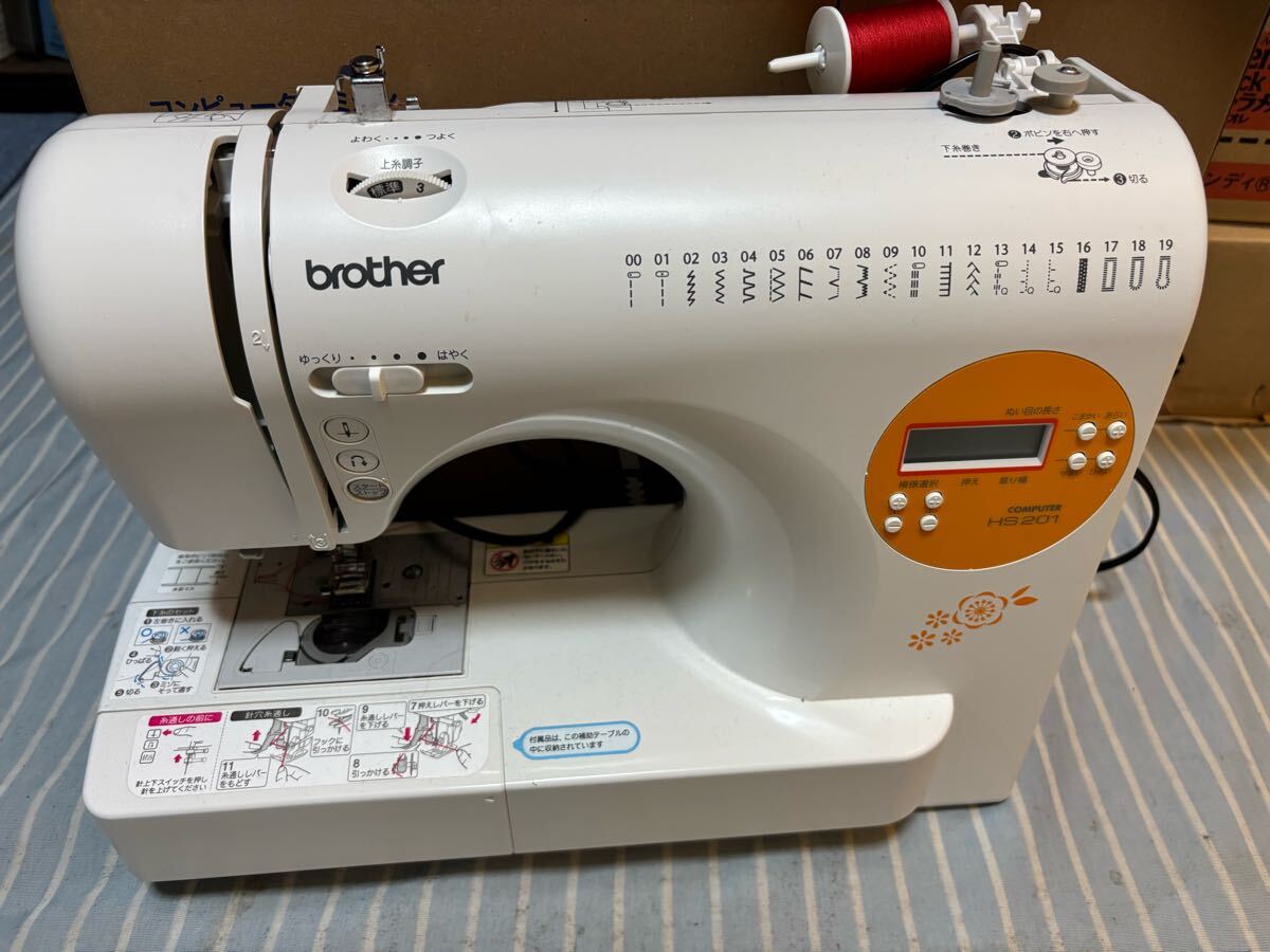 【送料無料】cpv7605 ブラザー ミシン brother 動作確認済み