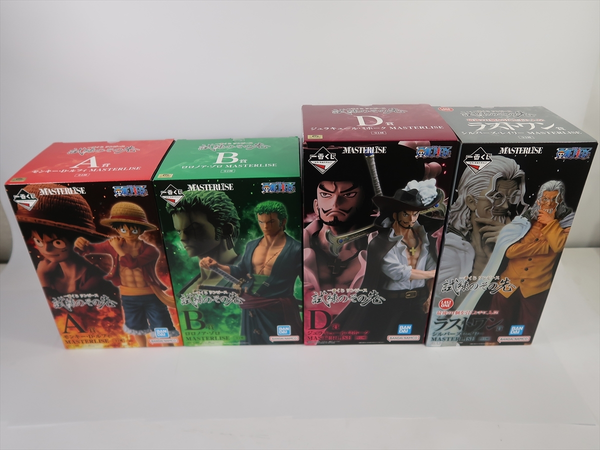 ワンピース 一番くじ ラストワン レイリー ルフィ ミホーク 試練のその先へ Yahoo!オークション - 一番くじ ワンピース 試練のその先へ