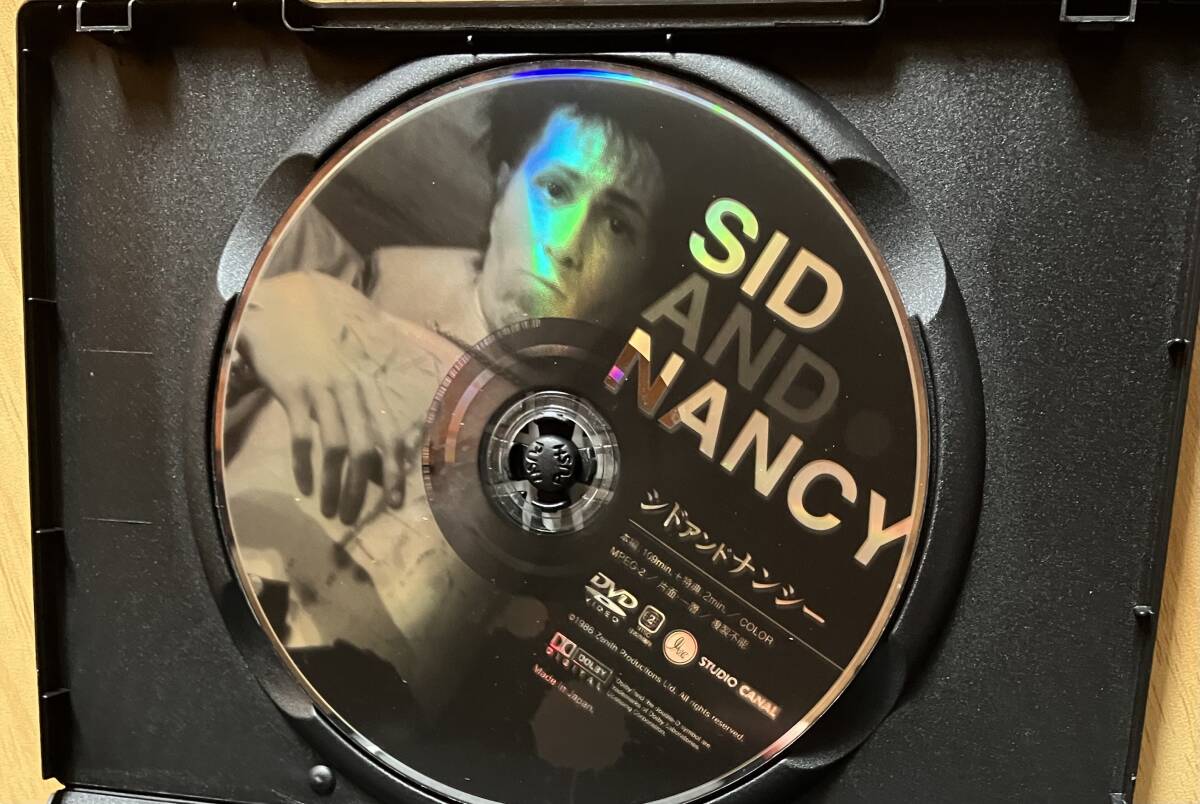 DVD『 シド?アンド?ナンシー』（1986年） ゲイリー?オールドマン シド?ヴィシャス セックスピストルズ レンタル使用済 ケース新品