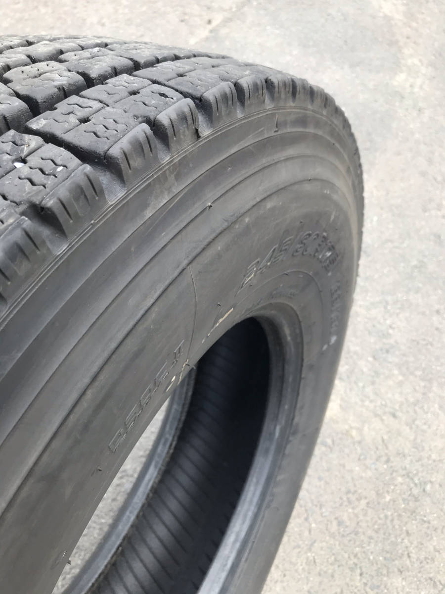【M】 中古  245/80R17.5  M919  2019年  1本  TB  大型  トーヨー  TOYO  スタッドレス _画像6
