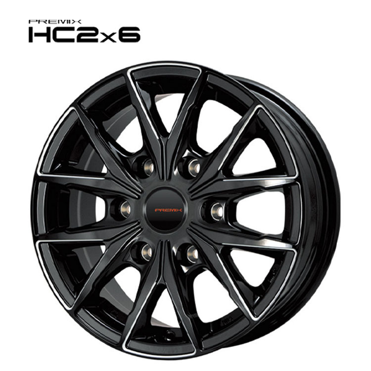  бесплатная доставка pre Mix PREMIX HC2×6 6J-15 +44 6H-139.7 (15 дюймовый ) 6H139.7 6J+44[2 шт. комплект новый товар ]