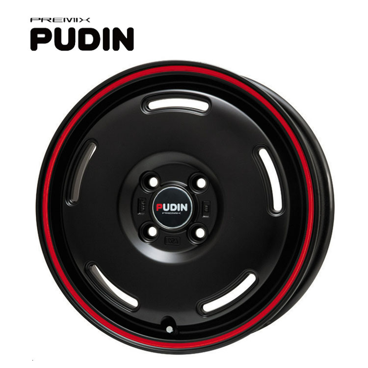 送料無料 プレミックス PREMIX PUDIN 4J-12 +42 4H-100 (12インチ) 4H100 4J+42【1本単品 新品】