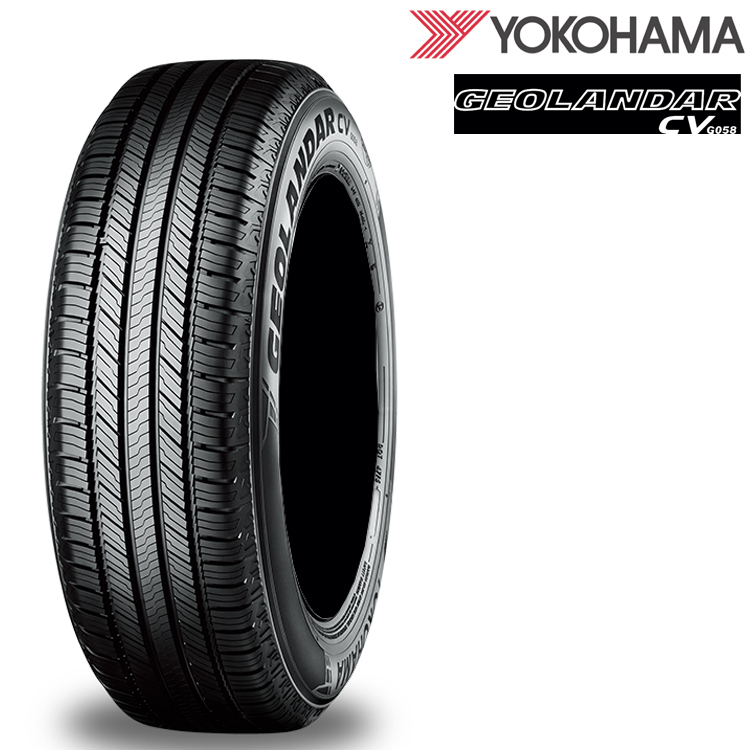 送料無(wú)料 ヨコハマタイヤ グランドツーリングタイヤ 【4本セット 新品】 YOKOHAMA GEOLANDAR CV G058 ジオランダー CV G058 215/70R16 100H