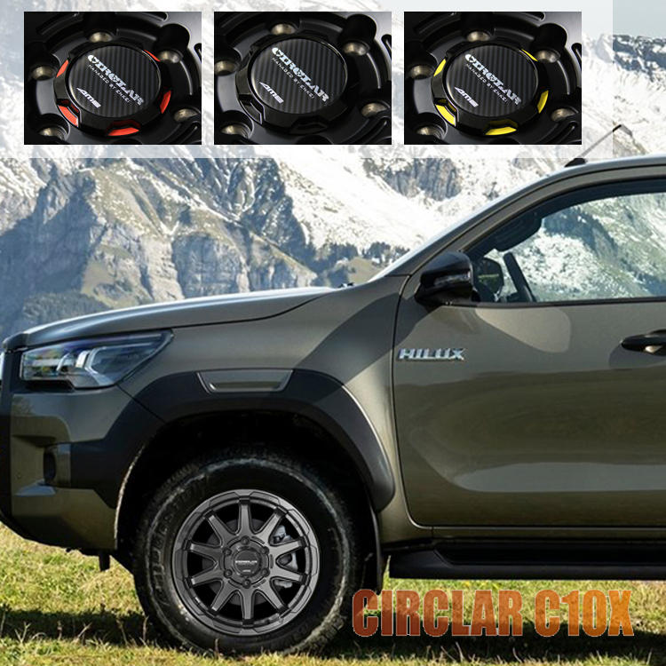 送料無料 共豊 KYOHO CIRCLAR C10X 6.5J-16 +38 6H-139.7 (16インチ) 6H139.7 6.5J+38【2本セット 新品】_画像2