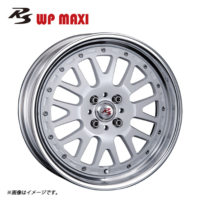 送料無料 クリムソン CRIMSON RS WP MAXI S-Low Disk 9.5J-17 +53~-3 4H-100 (17インチ) 4H100 9.5J+53~-3【1本単品 新品】_画像1