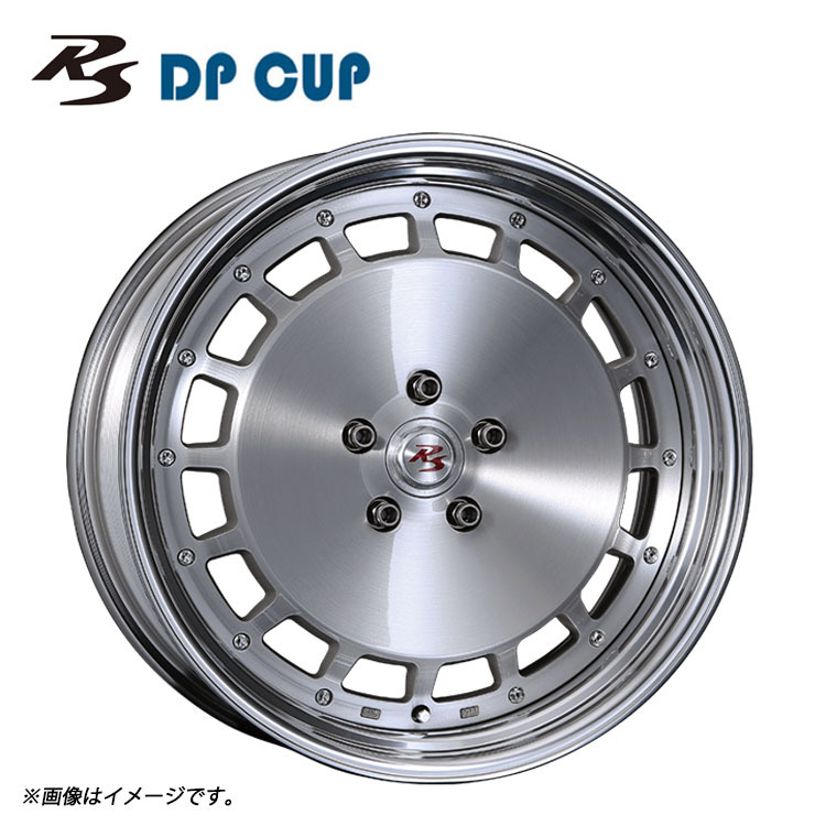 送料無料 クリムソン CRIMSON RS DP CUP 2PIECE Low Disk 9J-17 +53~-7 4H-98 (17インチ) 4H98 9J+53~-7【1本単品 新品】_画像1