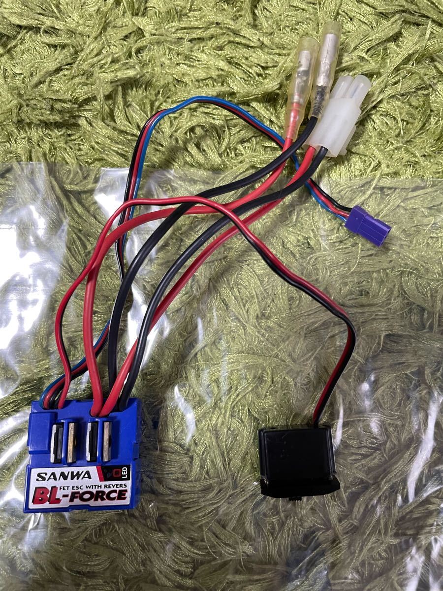 ラジコン RC アンプ BL-FORCE BL-フォース　 ESC FET サンワ　SANWA バック付き