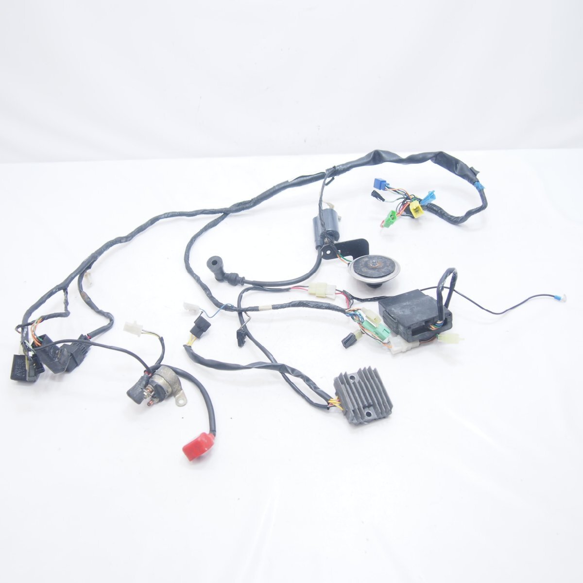 ジェベル200純正メインハーネスsetイグナイター.レギュレーター他付SH42A実動品_画像1