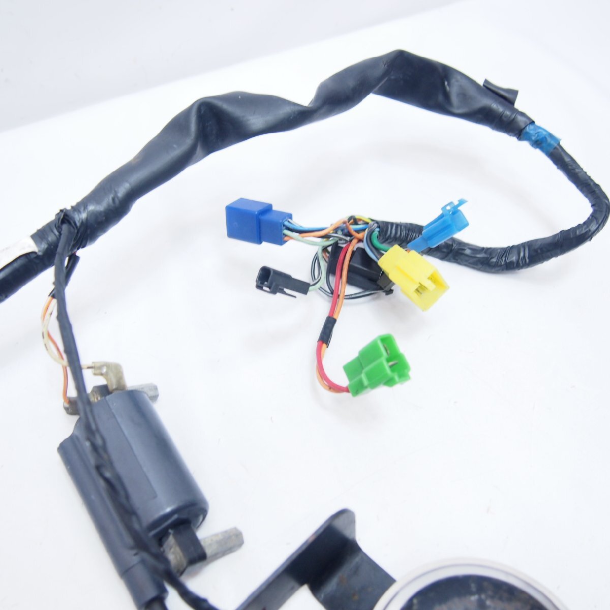 ジェベル200純正メインハーネスsetイグナイター.レギュレーター他付SH42A実動品_画像4