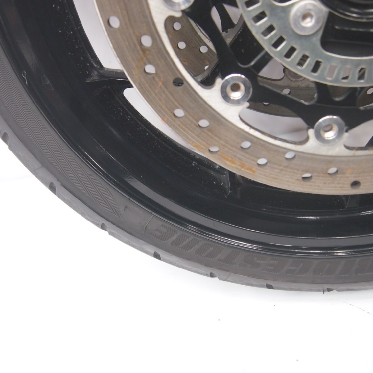 ZX-14R純正フロントホイール 本體にブレなし F-0563品番17X3.50J 12年～ ZX14R