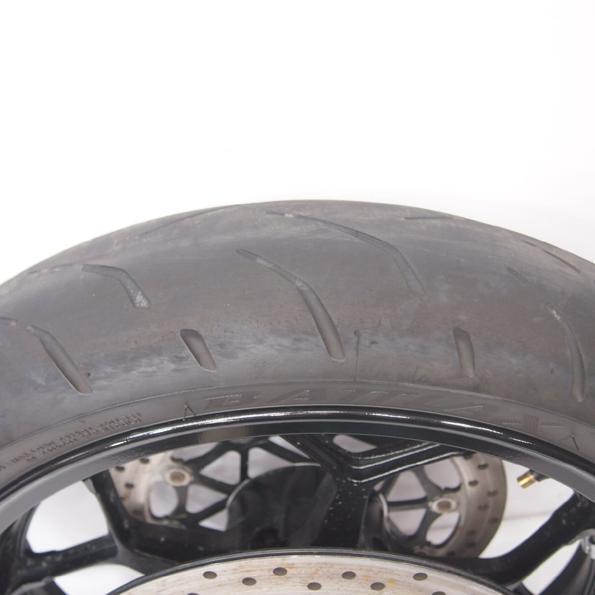ZX-14R純正フロントホイール 本體にブレなし F-0563品番17X3.50J 12年～ ZX14R