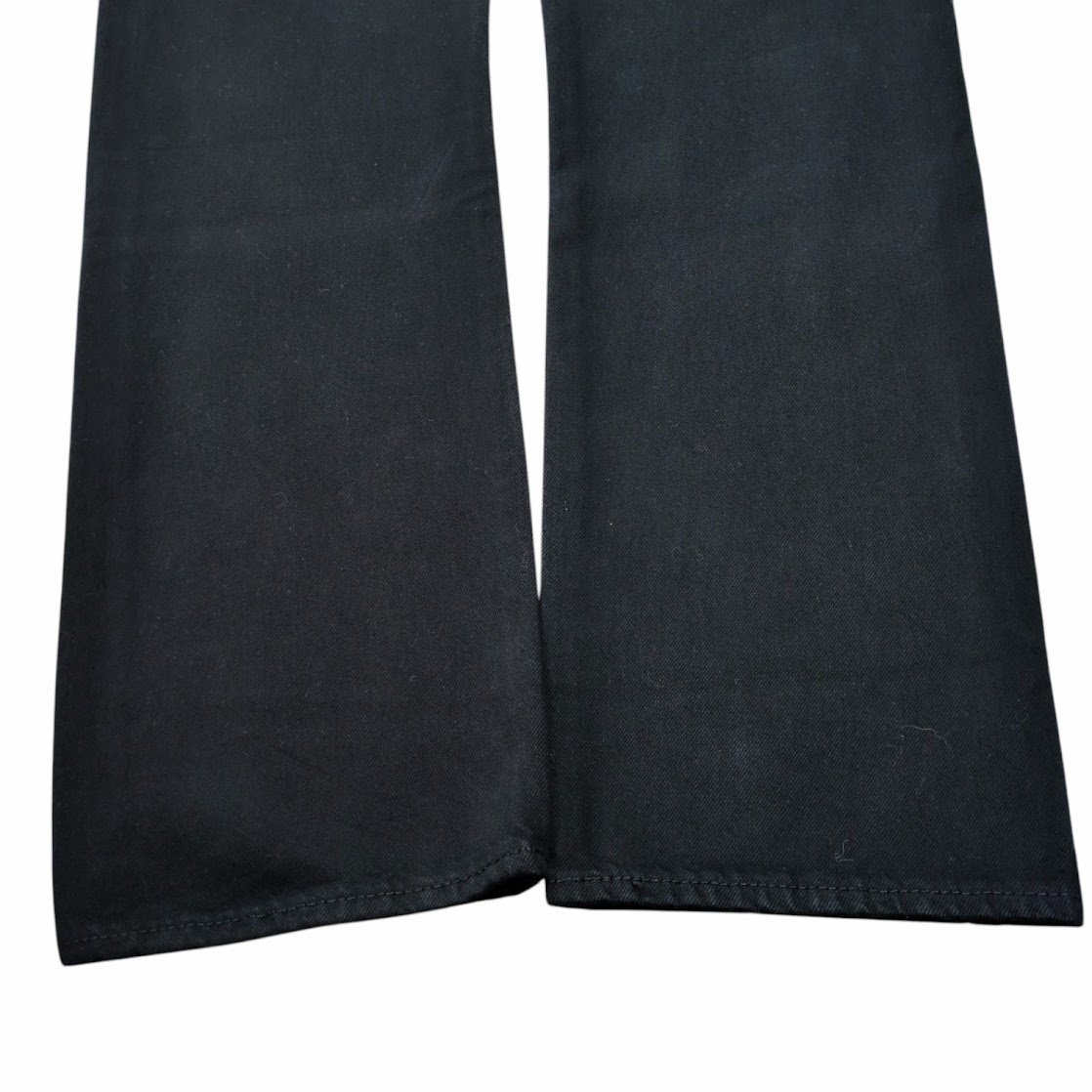 W32 未使用品 Levi's PREMIUM リーバイス プレミアム 00501-0165 ブラック ボタンフライ BIGE 革パッチ
