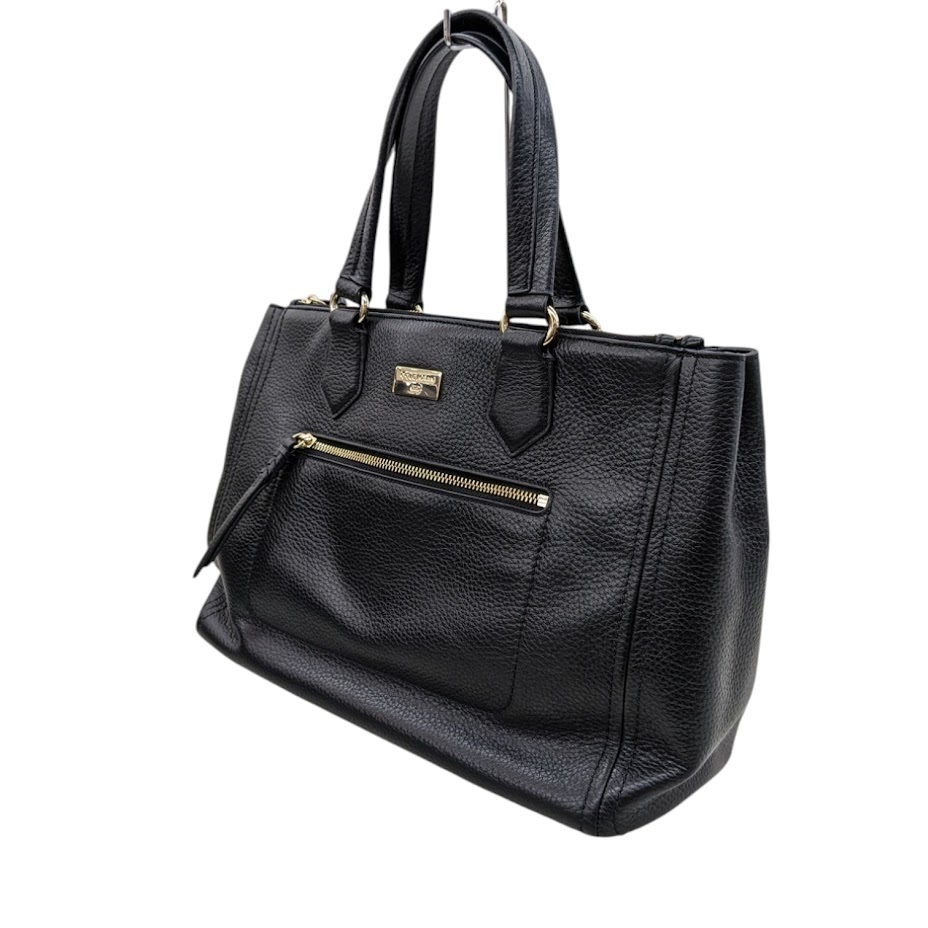 COLE HAAN コールハーン ２WAY レザー ショルダーバッグ トート ハンドバッグ CHO11375 U01114 ブラック