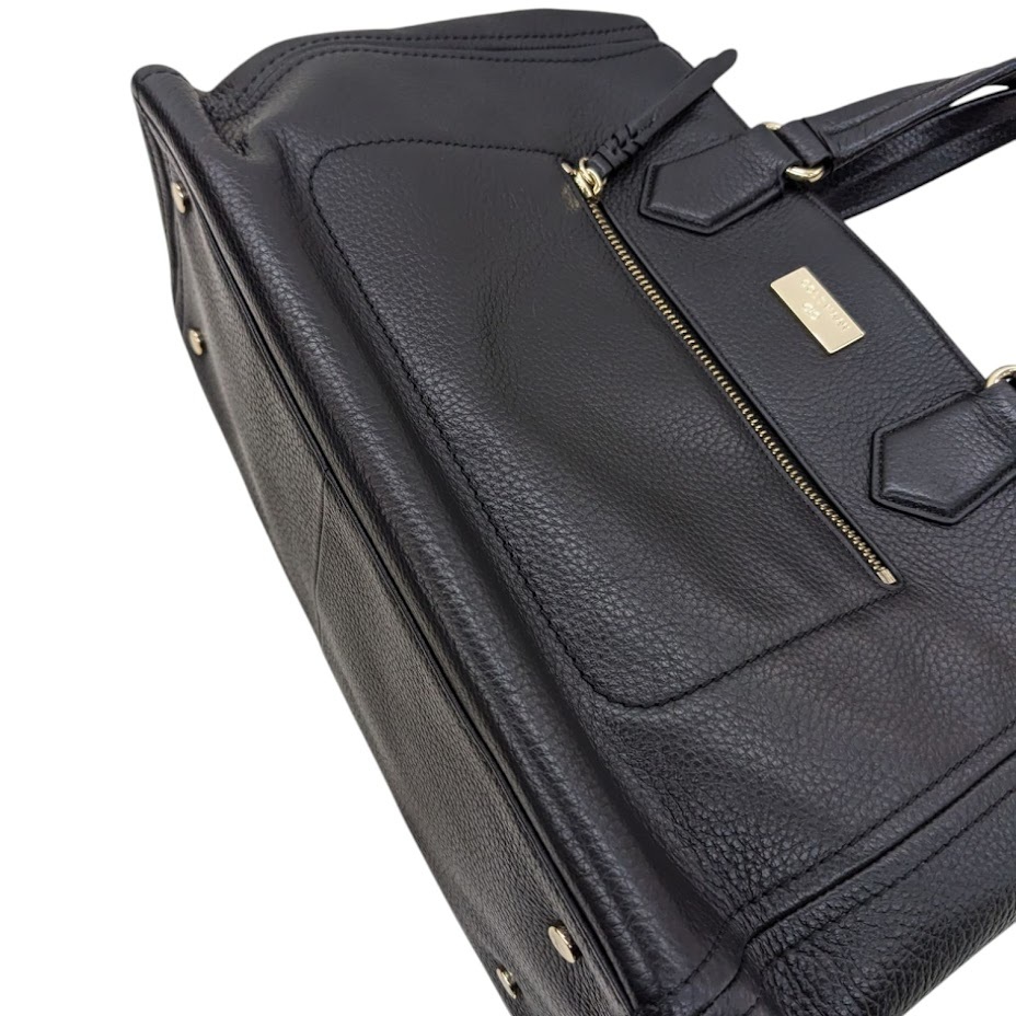 COLE HAAN コールハーン ２WAY レザー ショルダーバッグ トート ハンドバッグ CHO11375 U01114 ブラック