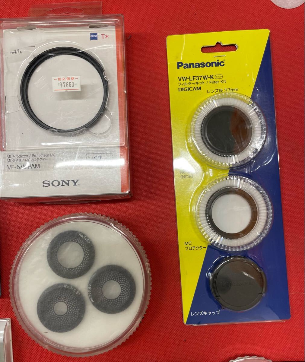 （D72）SONY KenKo NiKon HAKUBA 58mm 72mm 62mm 67mm 77mm 含偏光 UV カラー フィルター カメラ アクセサリー 現(xiàn)狀品 