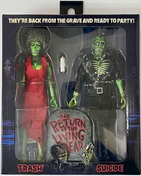 ネカ バタリアン トラッシュ & スーサイド ゾンビ フィギュア NECA The Return of the Living Dead TRASH & SUICIDE