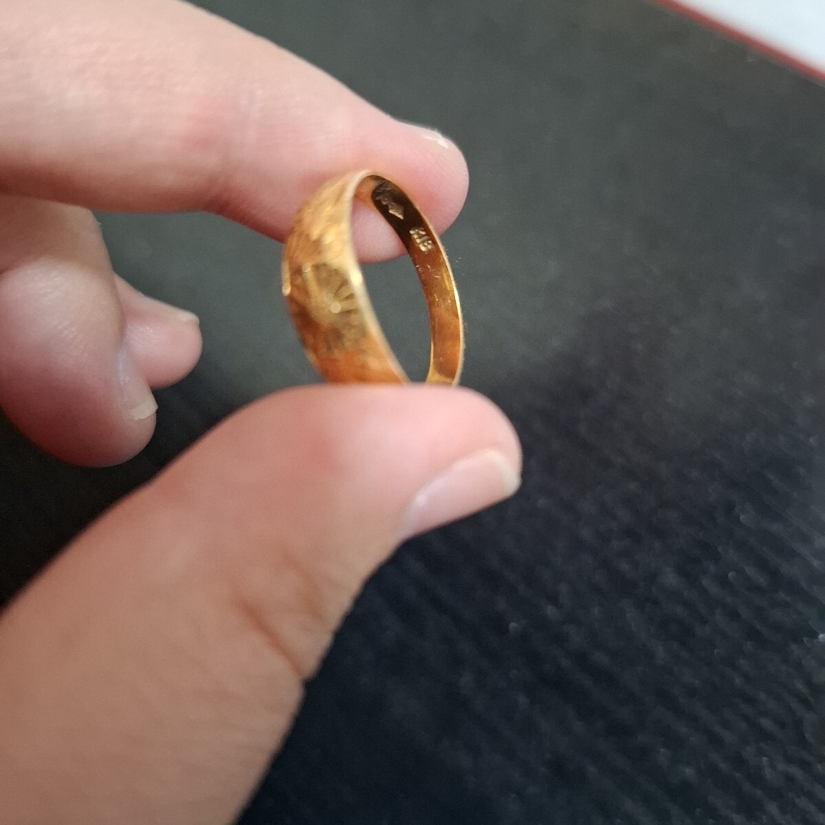 遺品整理　K18 ゴールド リング アクセサリー