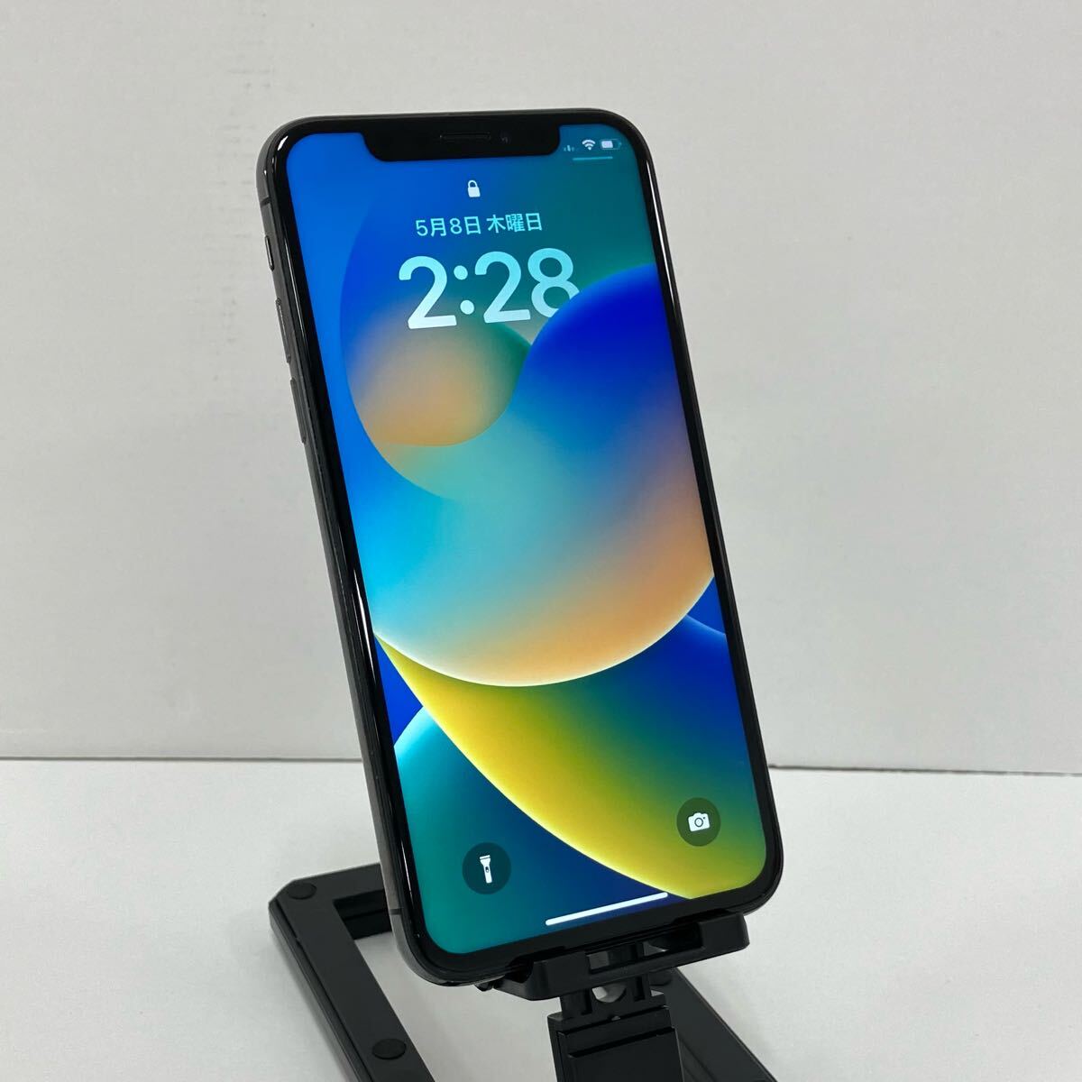 558】Apple iPhone X 256GB A1902 MQC12J/A SIMロックあり 背面 558】Apple iPhone X 256GB A1902 MQC12J/A SIMロックあり 背面