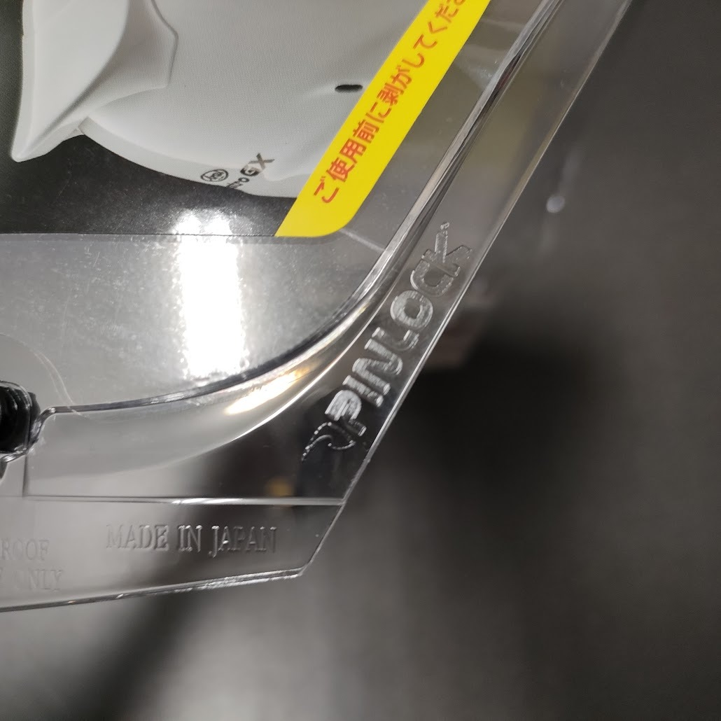 送料無料 新品 Arai Astro GX 純正クリアーシールド　VAS-V MVシールド 011057