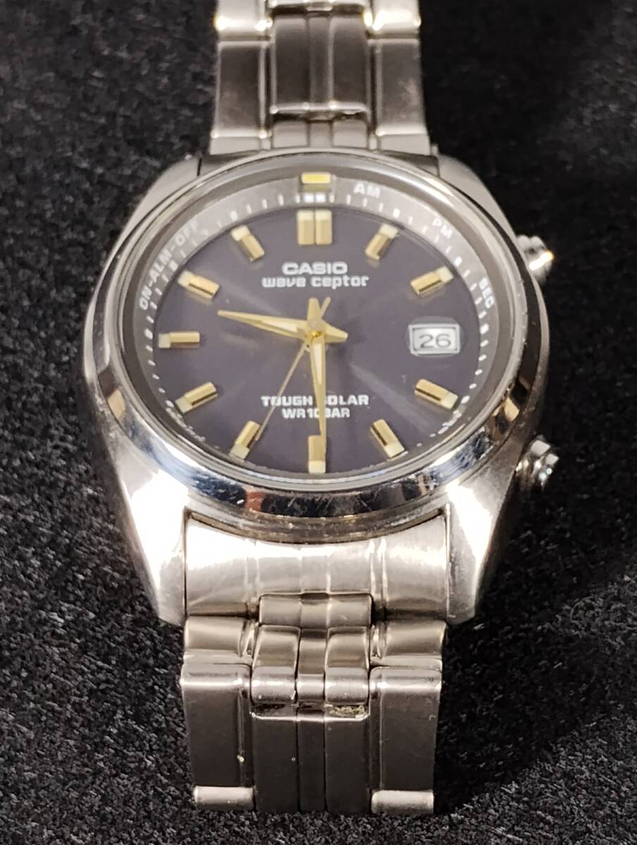 CASIO 電波ソーラー　チタン WVQ-110TDJ