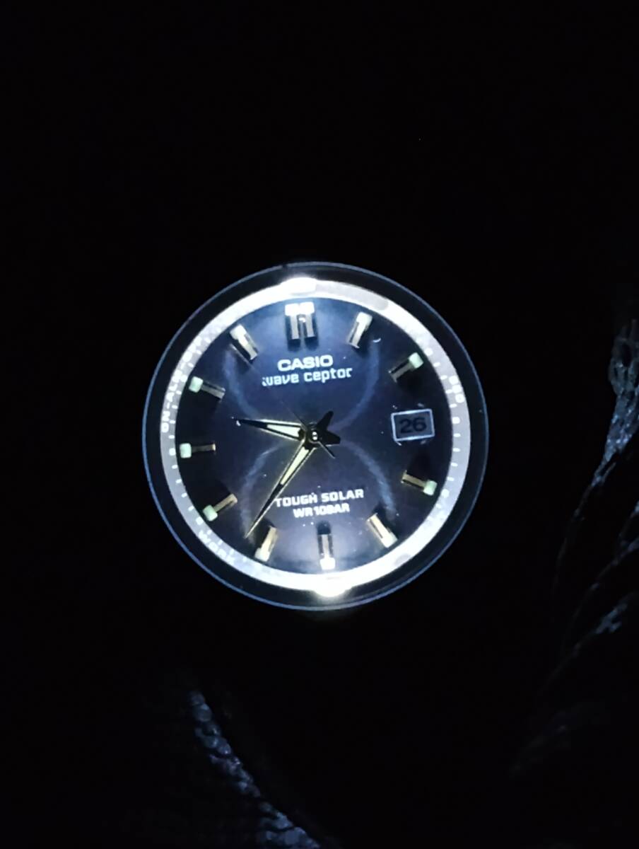 CASIO 電波ソーラー　チタン WVQ-110TDJ