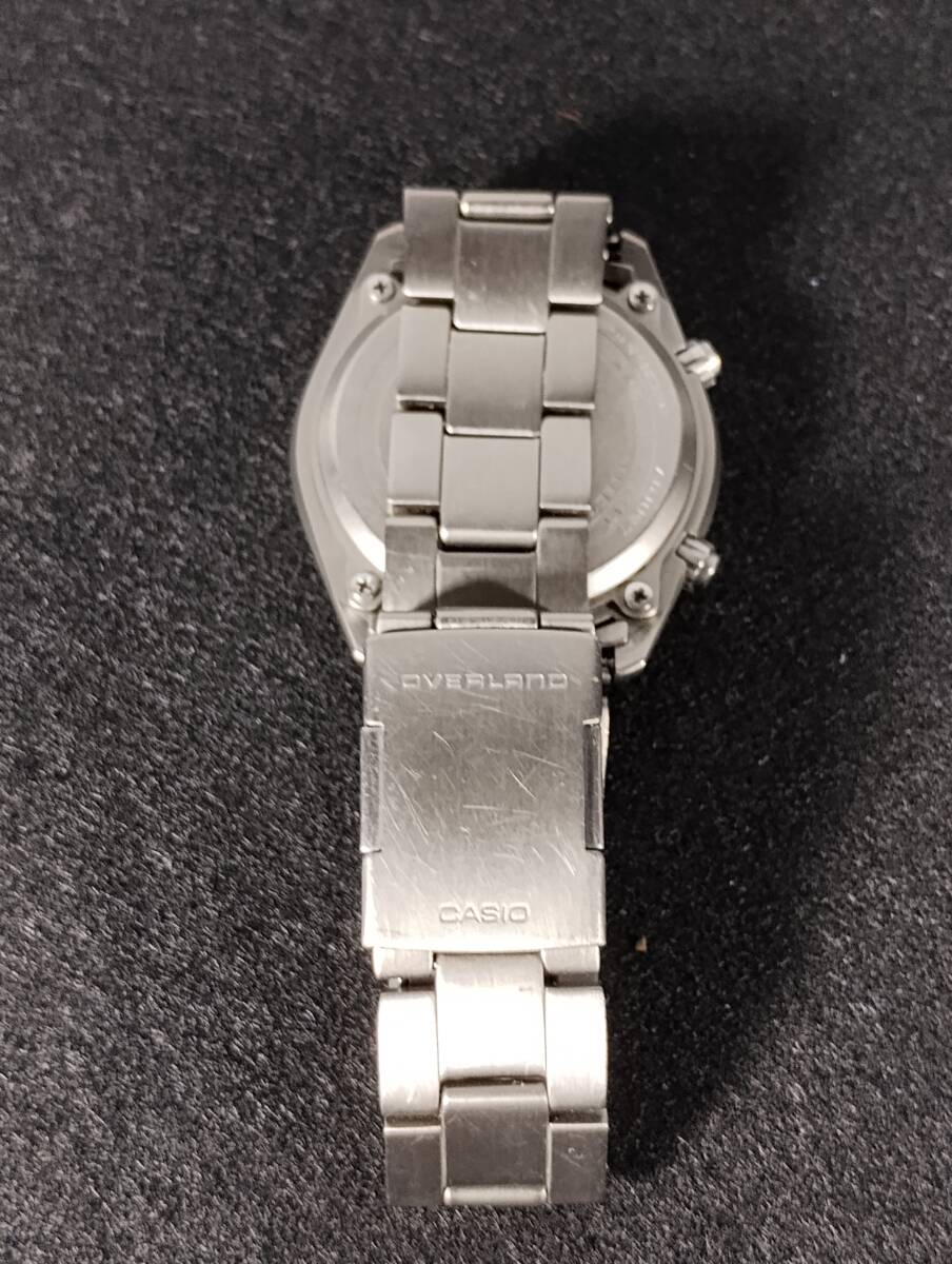 CASIO 電波ソーラー　チタン OVW-100TDJ