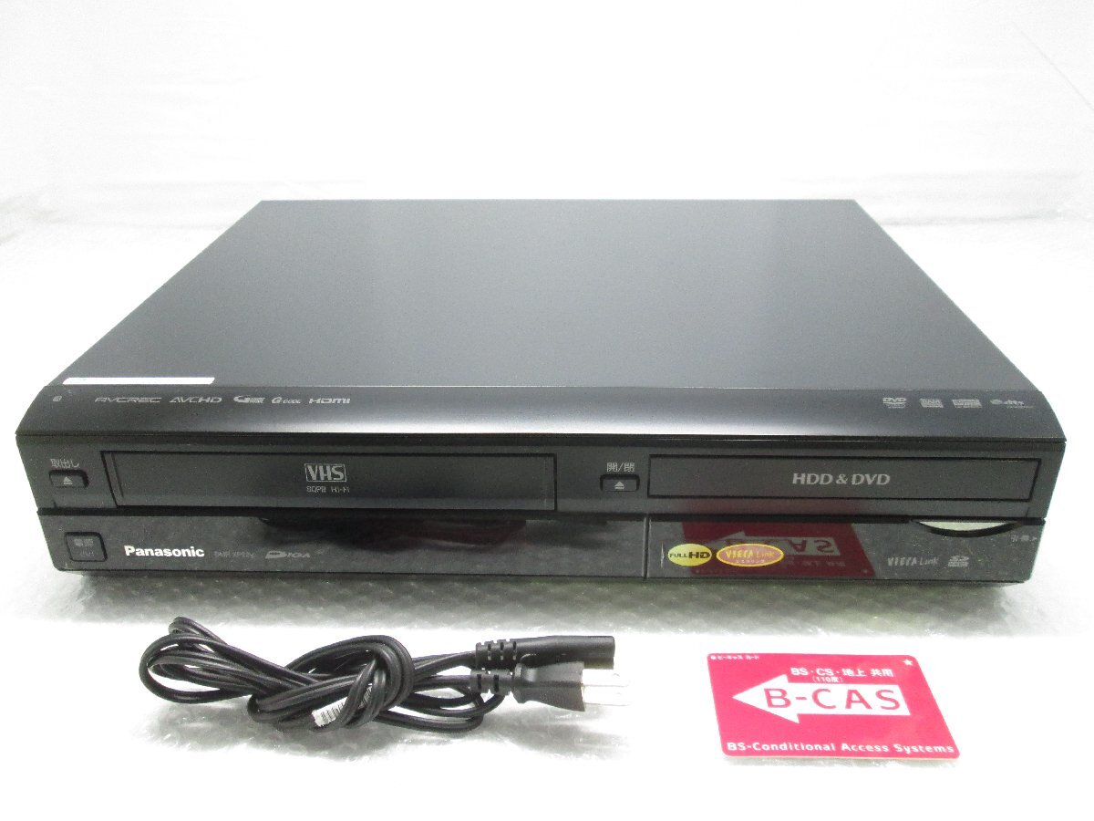◎Panasonic パナソニック 地デジ対応 VHS/HDD/DVDレコーダー 一 ◎Panasonic パナソニック 地デジ対応 VHS/HDD/DVDレコーダー 一