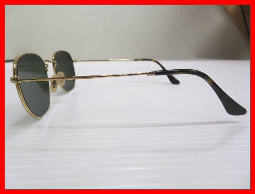 Ray-Ban レイバン サングラス RB3548-N 001 51□21 145 中古 2505★ム-0091★