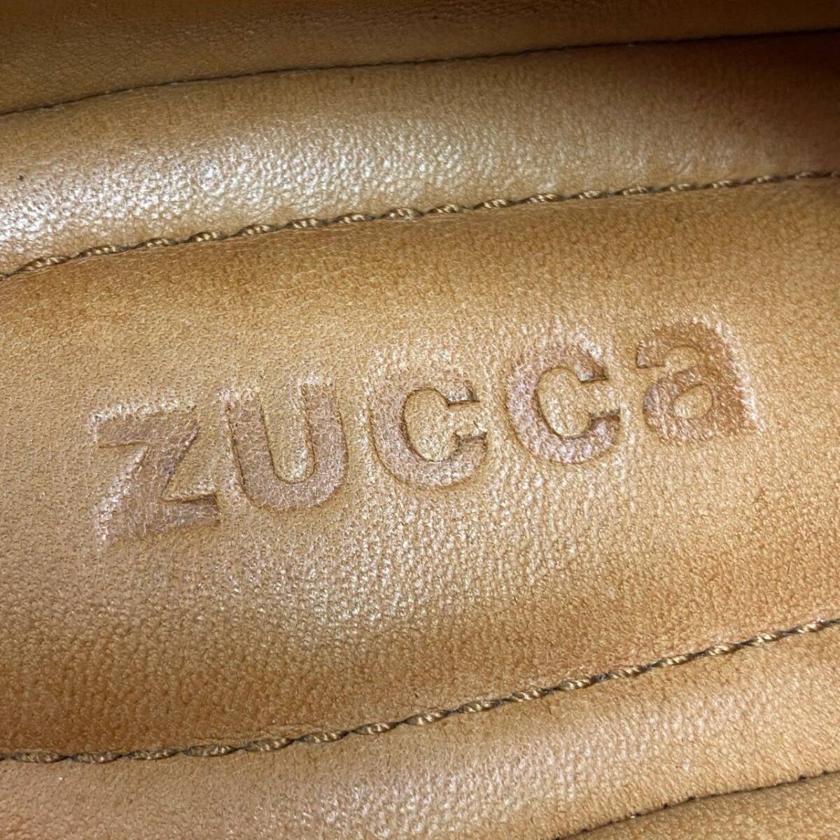 1e26 《極美品》 ZUCCa ズッカ ボリュームタッセル レザーサンダル M ブラウン Leather シューズ 夏