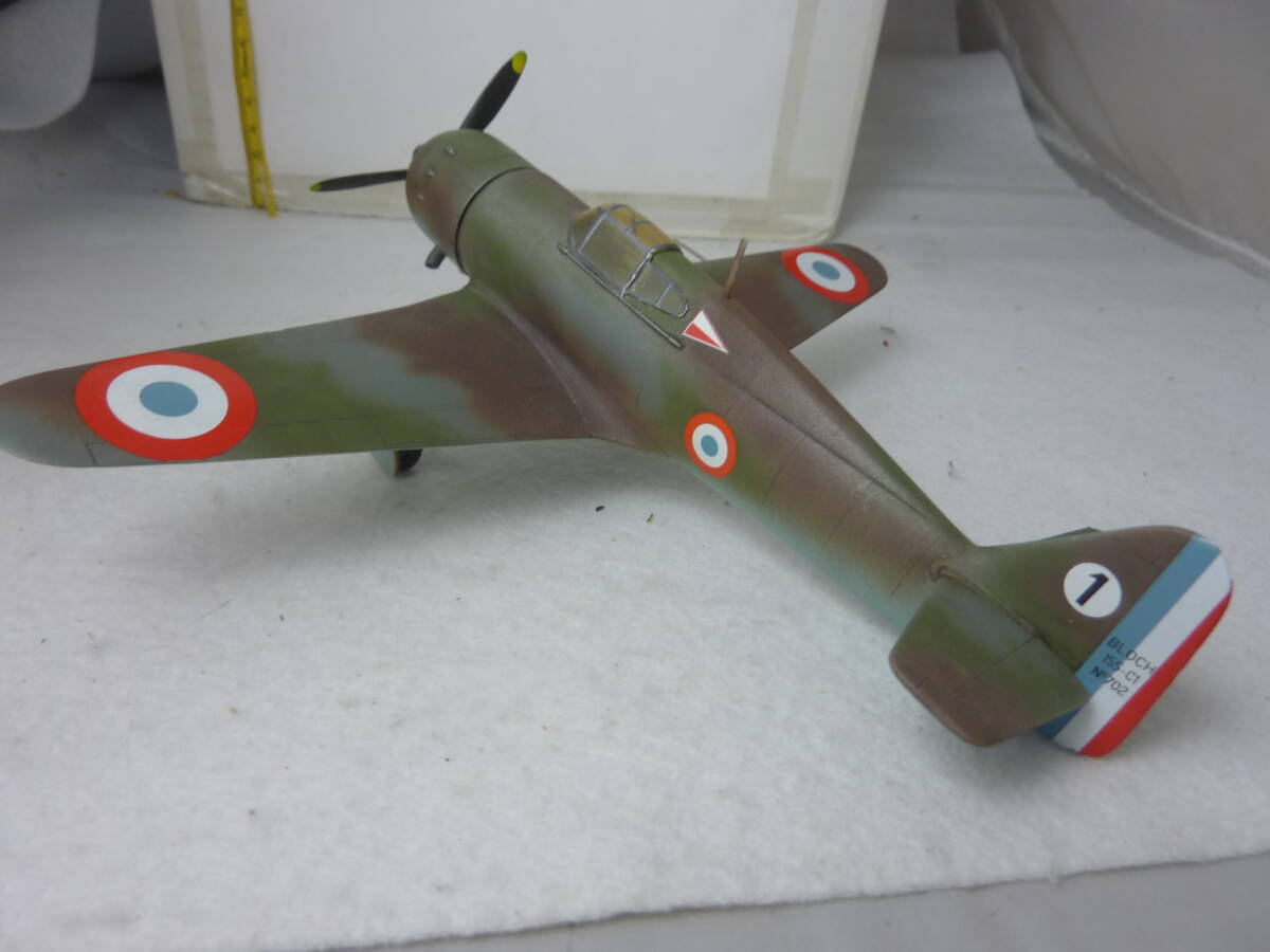  Франция армия MB.150 истребитель 1/48 конечный продукт..