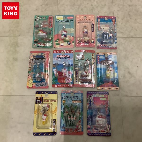 レアハローキティ ご当地キティ ファスナーマスコット
