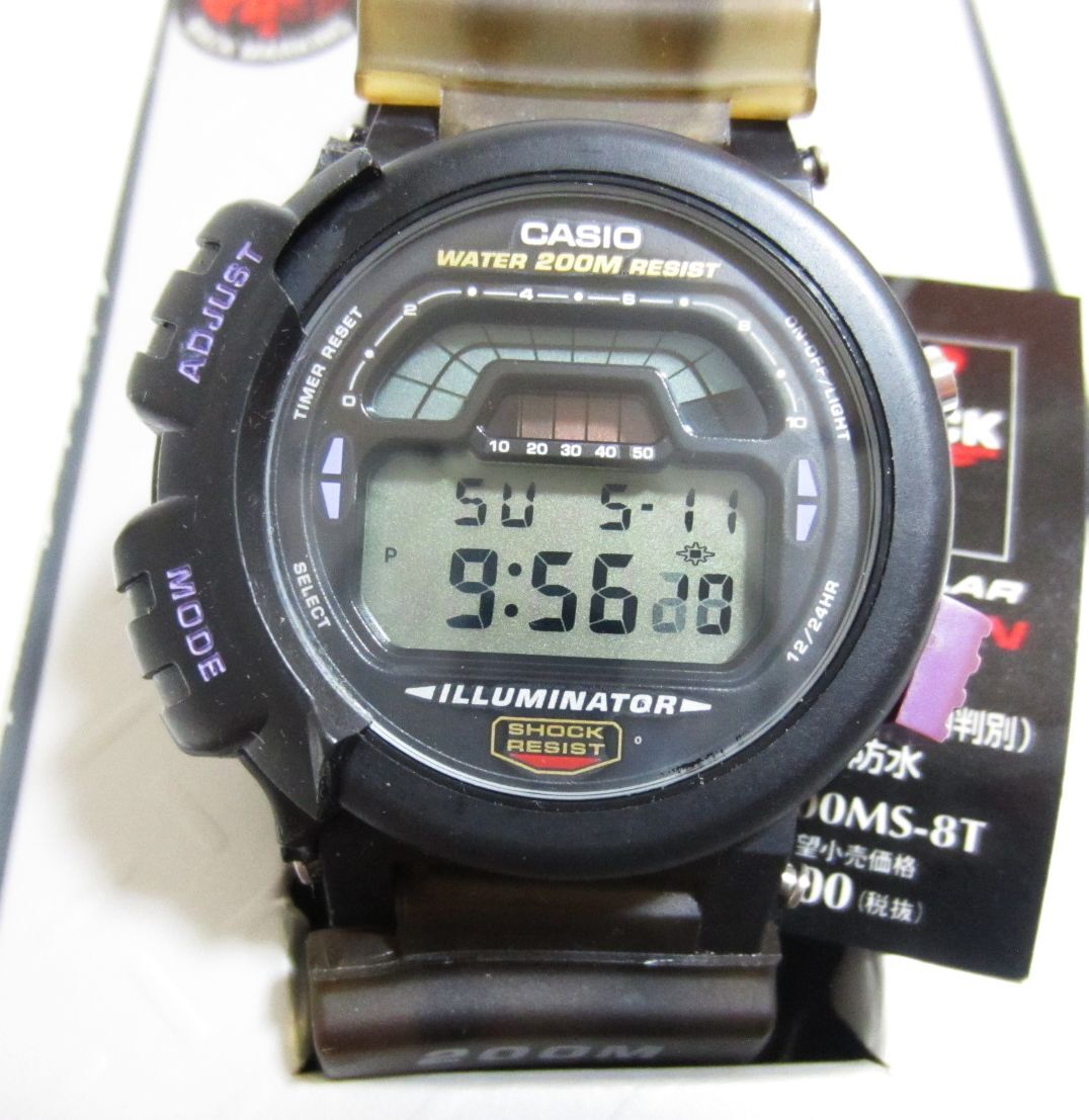 【長期保存未使用】G-SHOCK DW-9300MS-8T RAYSMAN レイズマン タフソーラー 200m 電池交換済