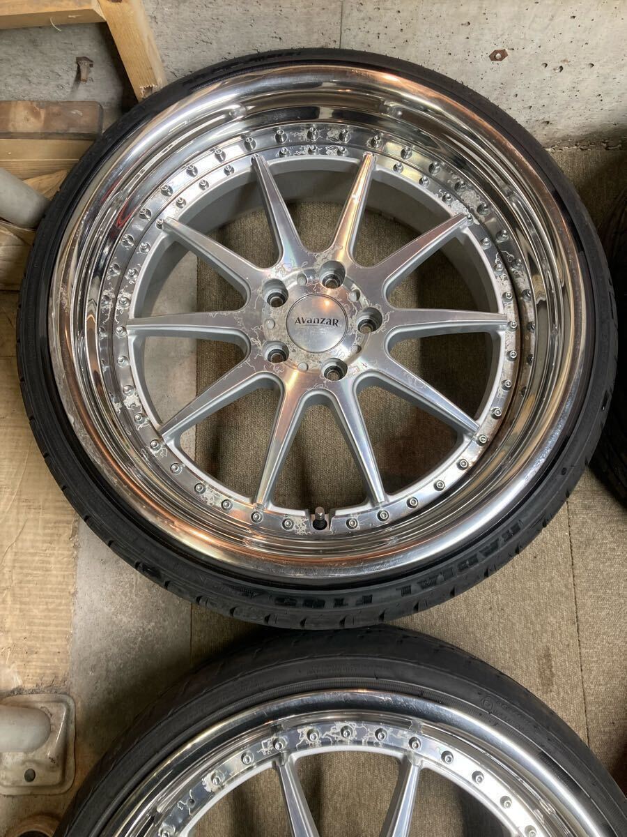 avanzar 20インチ 深リム Yahoo!オークション - AVanzaR 20インチ アルミホイール 8.5J