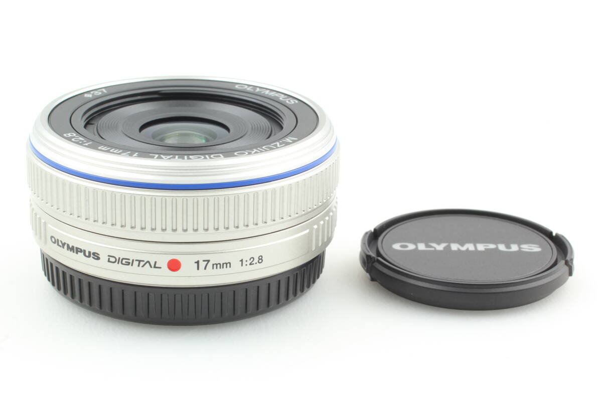 美品 Olympus M.ZUIKO DIGITAL 17mm f2.8 マイクロフォーサーズ用単焦點(diǎn)パンケーキレンズ