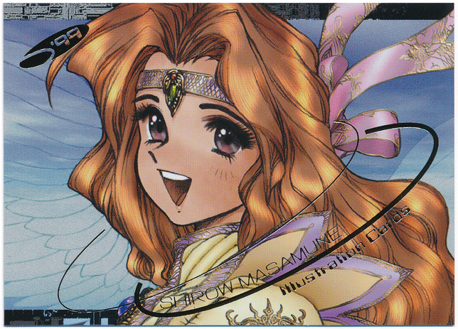 Epoch 1999 士郎正宗 イラストレーションカード Illustration Cards スペシャルカード Special SP-04 Shirow Masamune