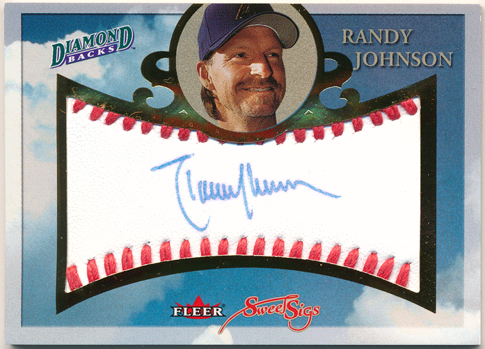 Randy Johnson MLB 2004 Fleer Sweet Sigs Signature Auto 30枚限定 直筆サインカード オート ランディ?ジョンソン