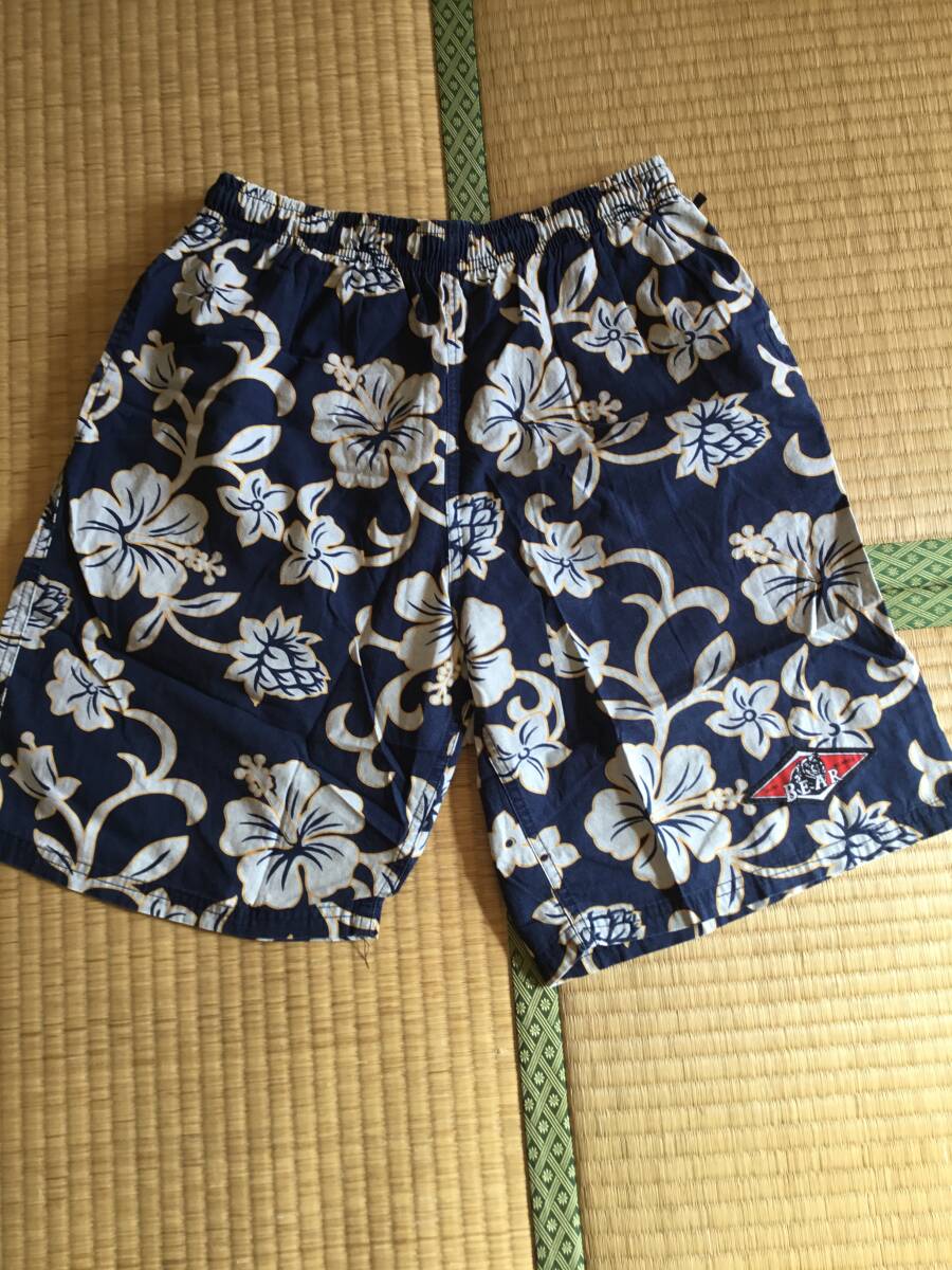 ★超美品、surf Boards. Bear メンズ水著 しっかり生地綿100★