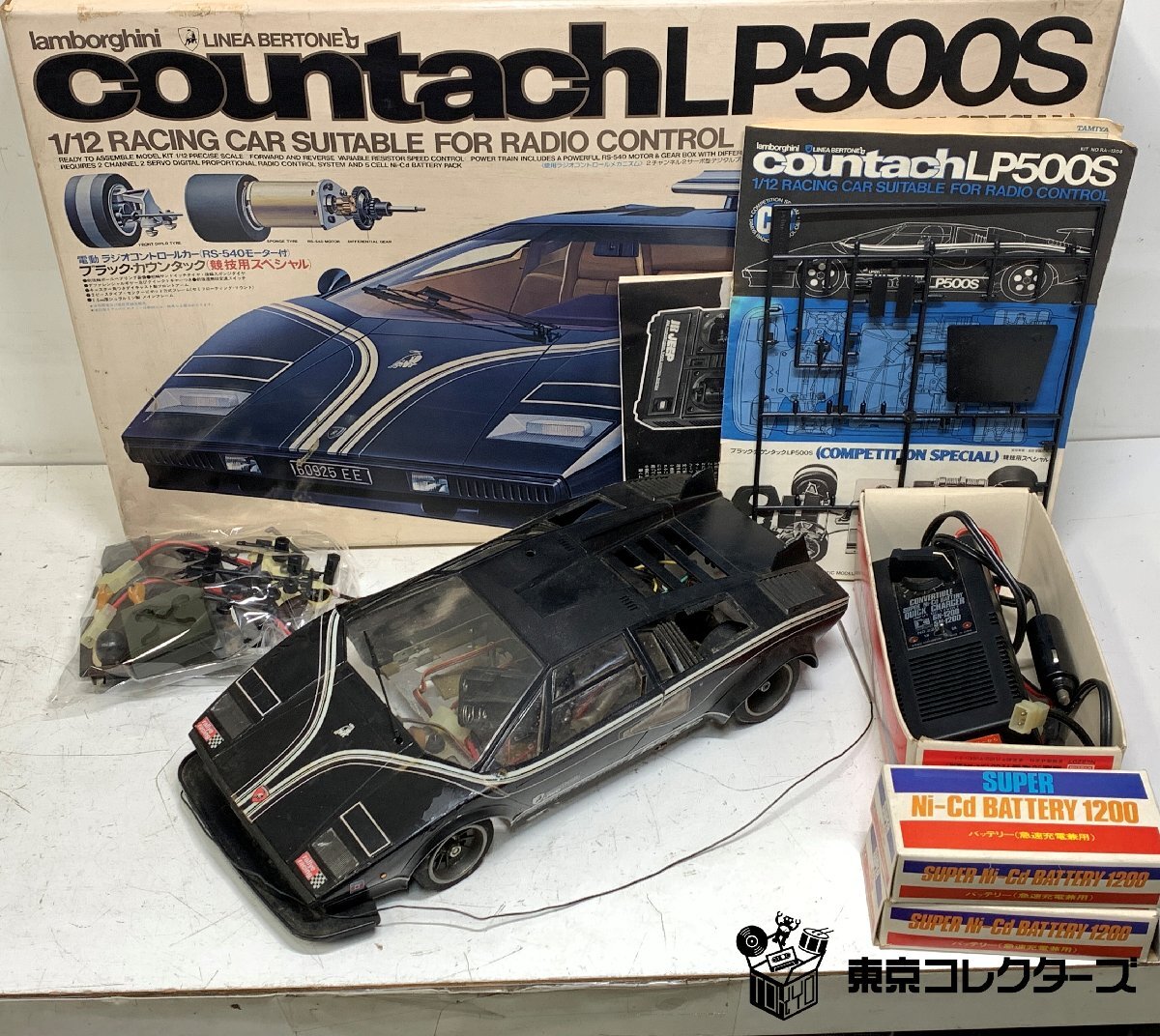 希少 タミヤ 1/12 カウンタックLP500S!当時物 部品取り ジャンク Yahoo!オークション - 【ジャンク】TAMIYA 1/12 ブラック