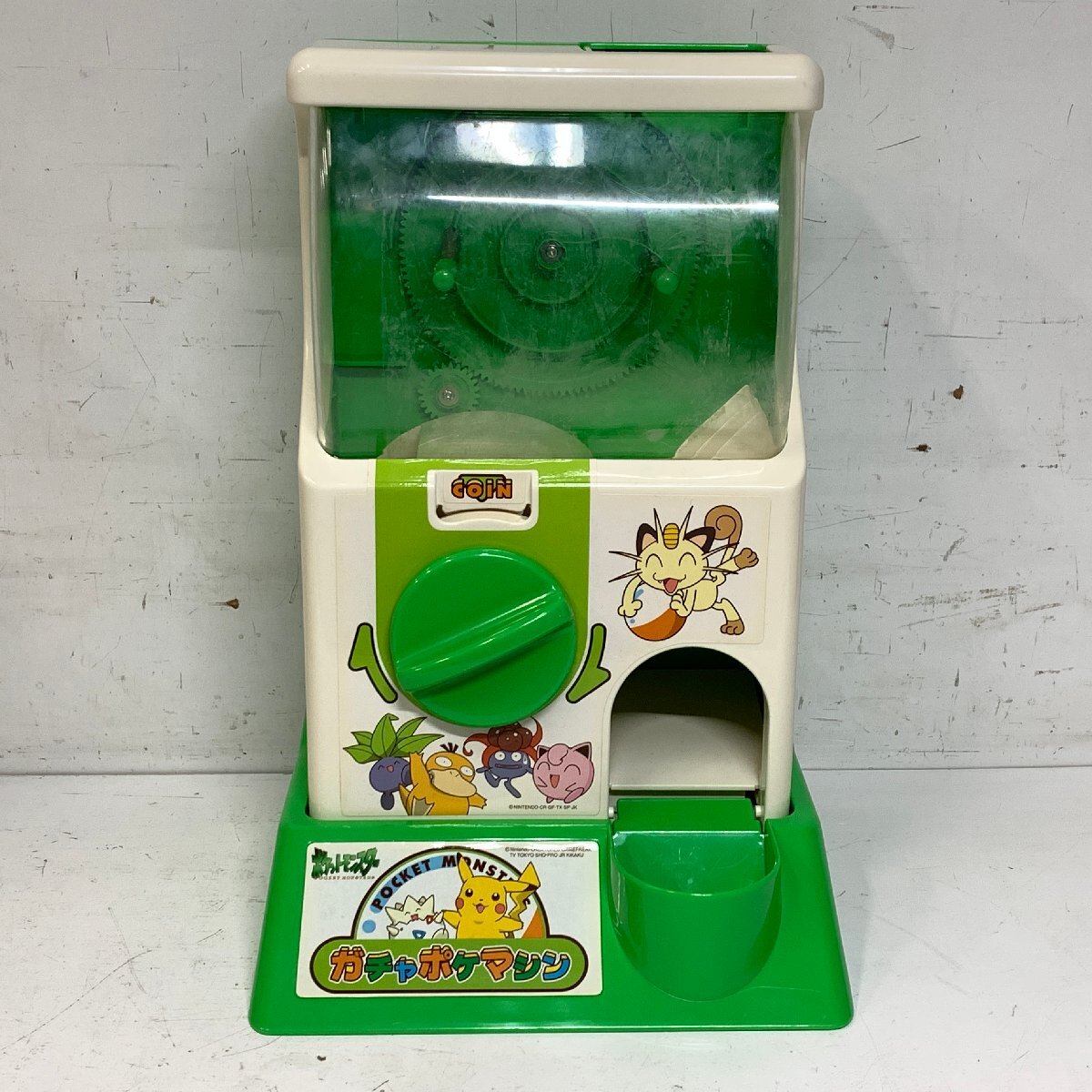 TOMY ガチャポケマシン＜欠品あり＞元箱付き ポケットモンスター ポケモン トミー /巻 □