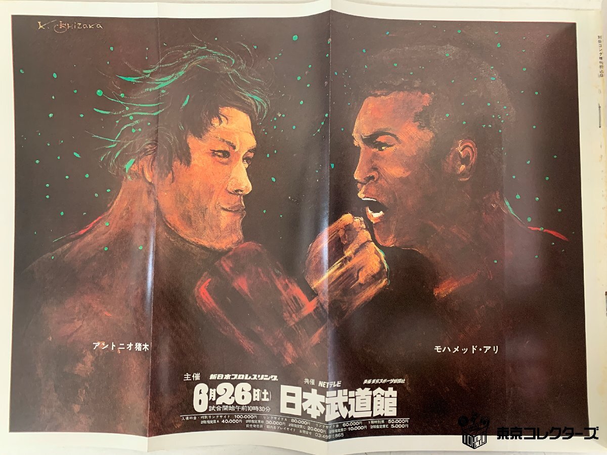 ＃昭和51年 猪木 アリ 夢のスーパーファイト展望号 別冊ゴング6月号増刊当時物 Amazon.co.jp: 猪木ーアリ夢のスーパーファイト展望号 別冊