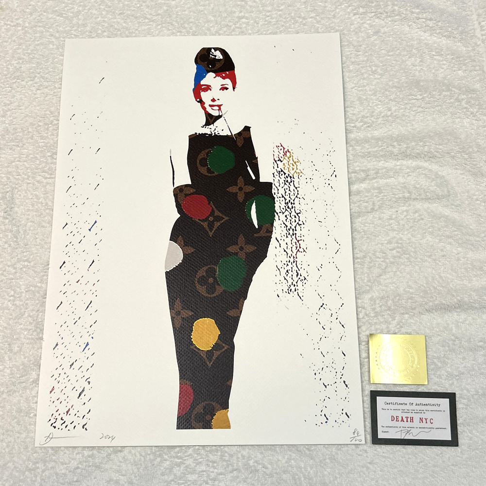 世界限定100枚 DEATH NYC オードリーヘップバーン LOUISVUITTON