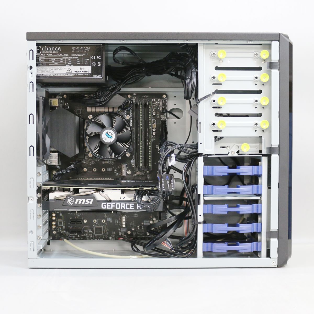 1円スタート RTX 3070 搭載 ゲーミングPC UNITCOM (CPU:Core i7-10700/メモリ32GB/ストレージなし/OSなし)