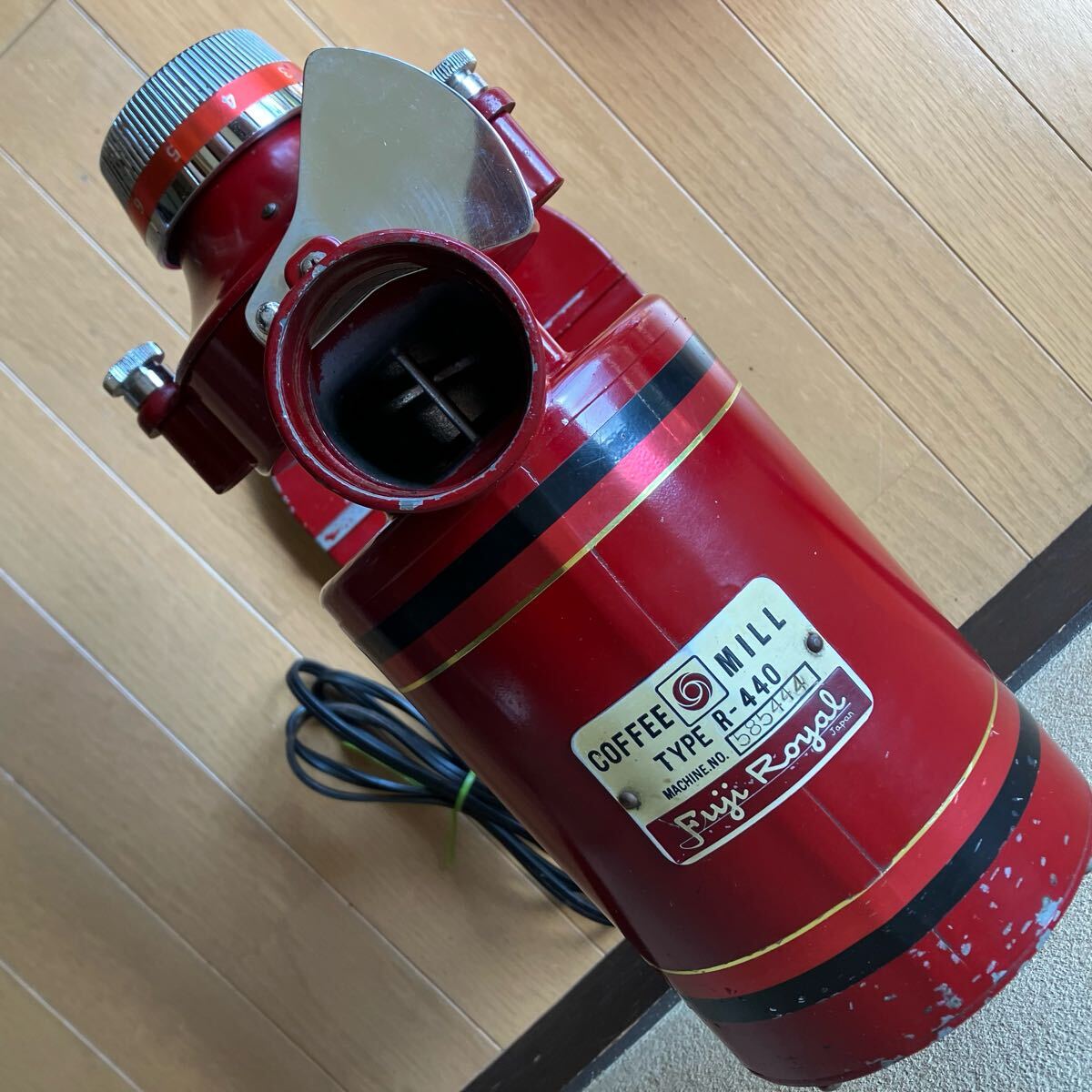 フジローヤル　R-440 コーヒーミル　グラインダー　FUJI ROYAL 検索　カリタ　ハイカットミル　ボンマック　BM-570 LUCKY BOBMAC KALITA