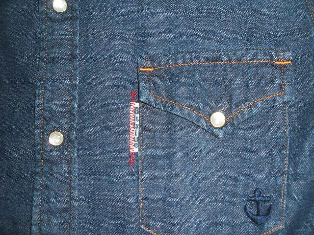 BLUE BLUE ブルーブルー のデニムシャツ