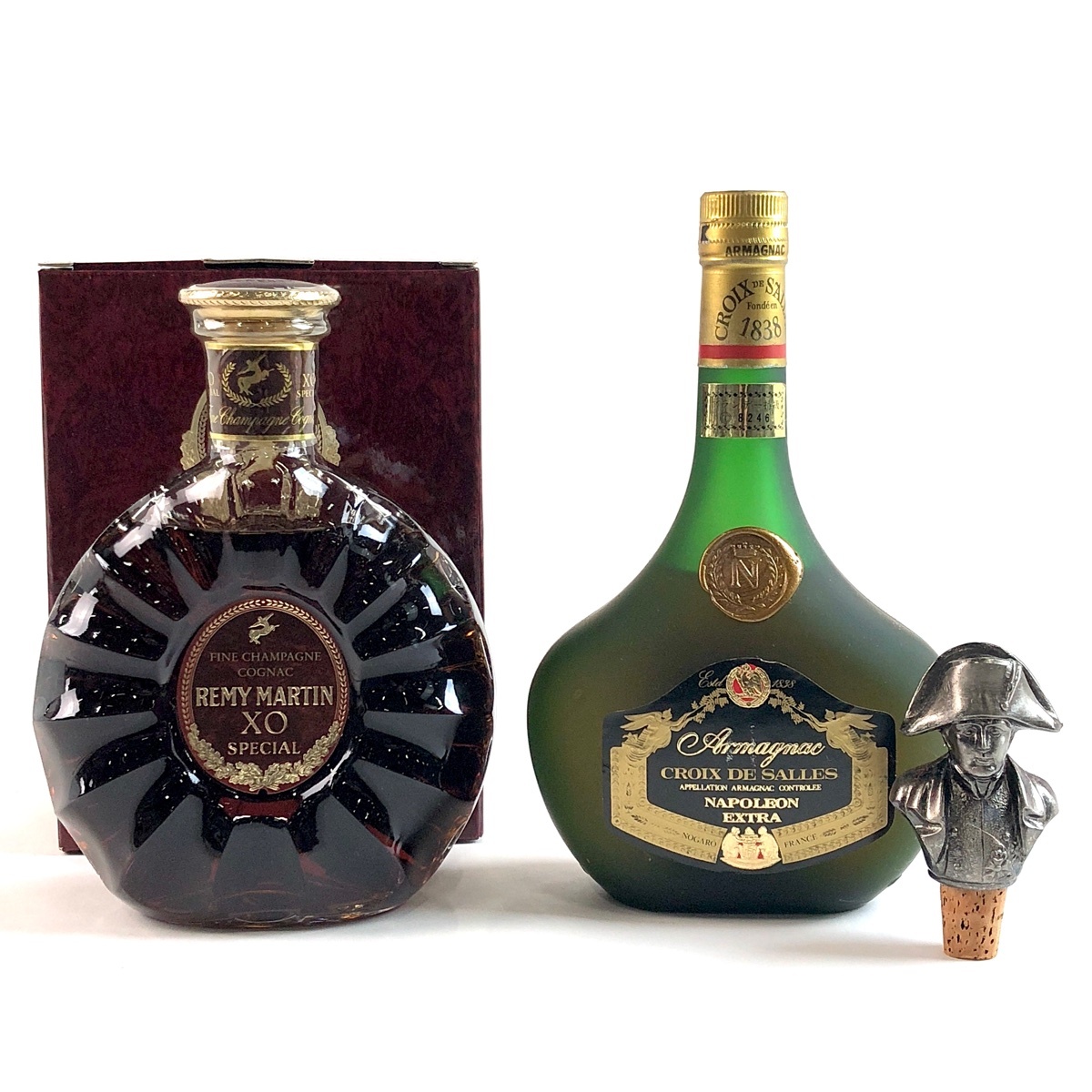 REMY MARTIN (レミーマルタン) 2本セット 2本 CROIX DE SALLES レミーマルタン コニャック アルマニャック