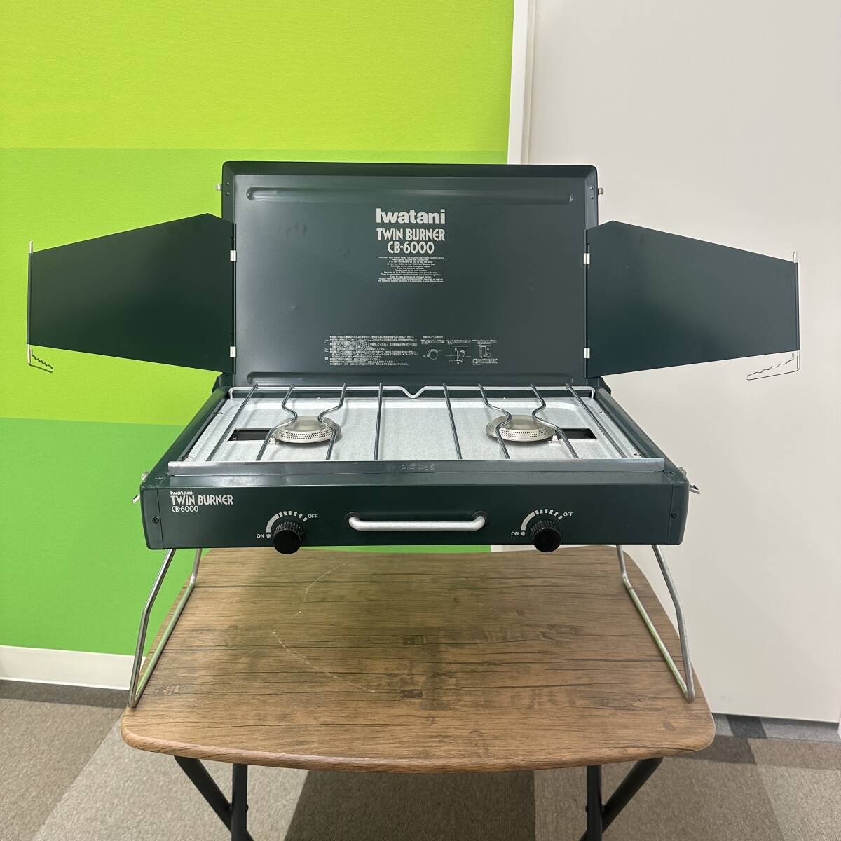 IWATANI イワタニ ツインバーナーCB-6000S 新品未使用 Yahoo!オークション - 美品 Iwatani イワタニ TWIN BURNER