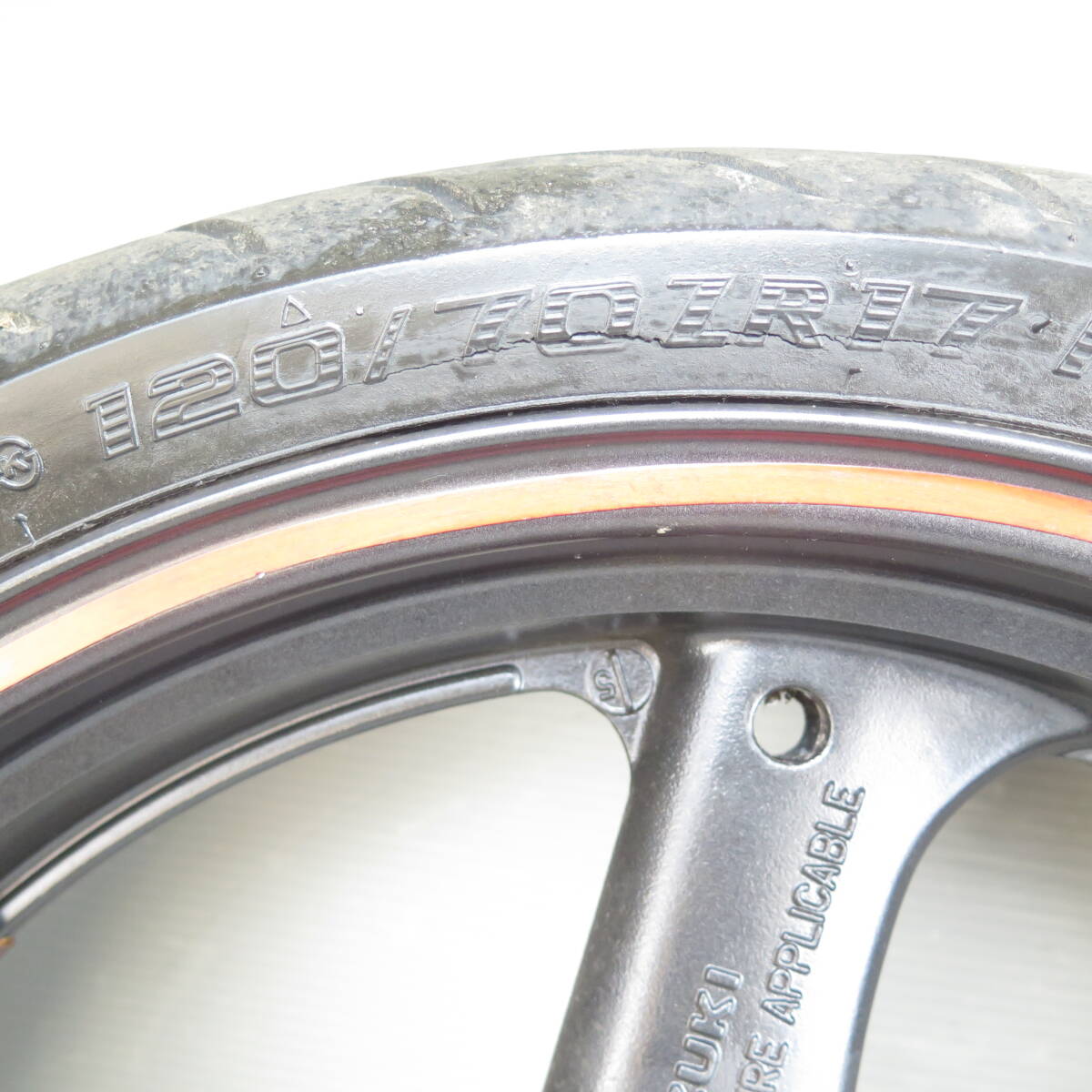 ★RF400R [GK78A] 純正フロントホイール スズキ RF600 KR070221